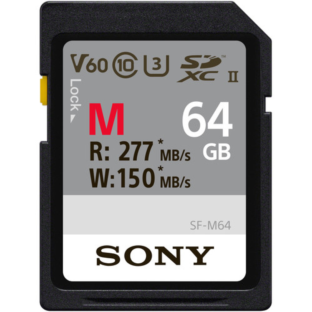 Sony 64GB SDXC SF-M Series UHS-II -muistikortti