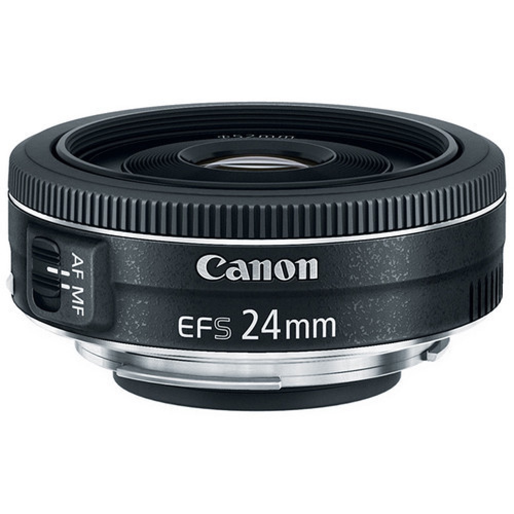 Canon EF-S 24mm f/2.8 STM pannukakku-objektiivi
