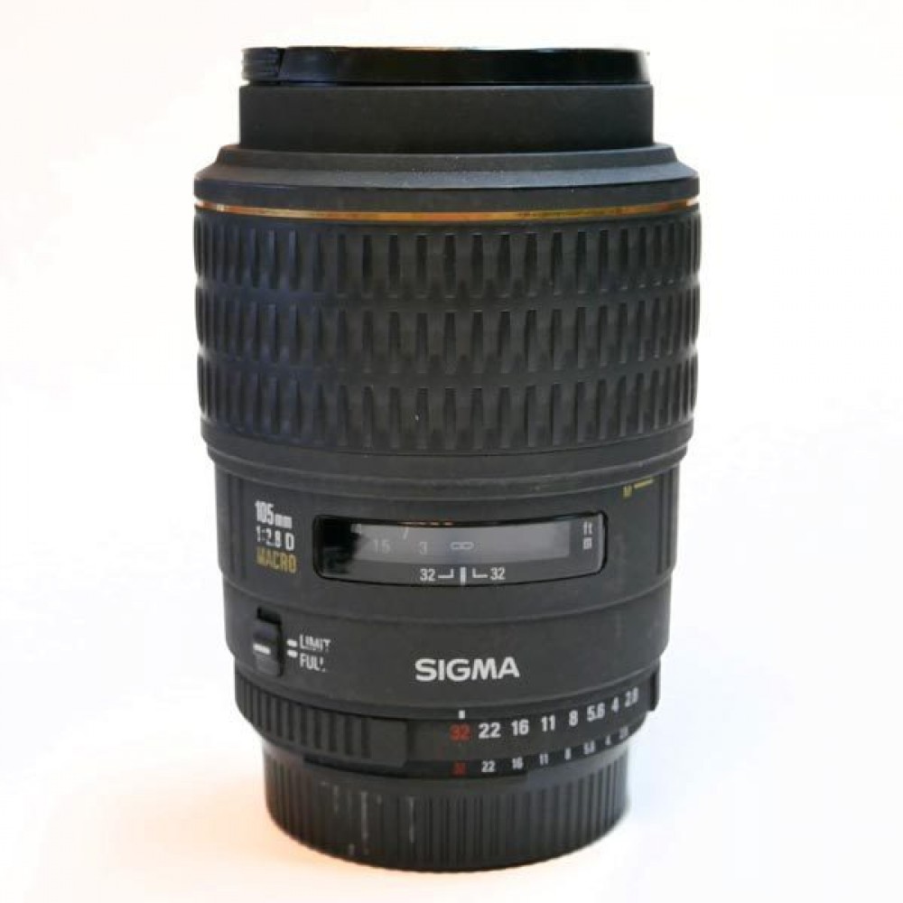 (Myyty) Sigma EX 105mm f/2.8 D Macro (Nikon) (Käytetty)