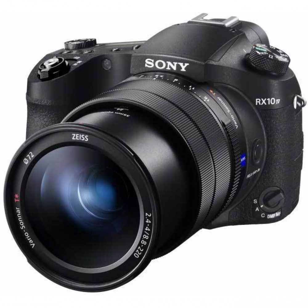 Sony RX10 Mark IV -digikamera + 200€ vaihtohyvitys