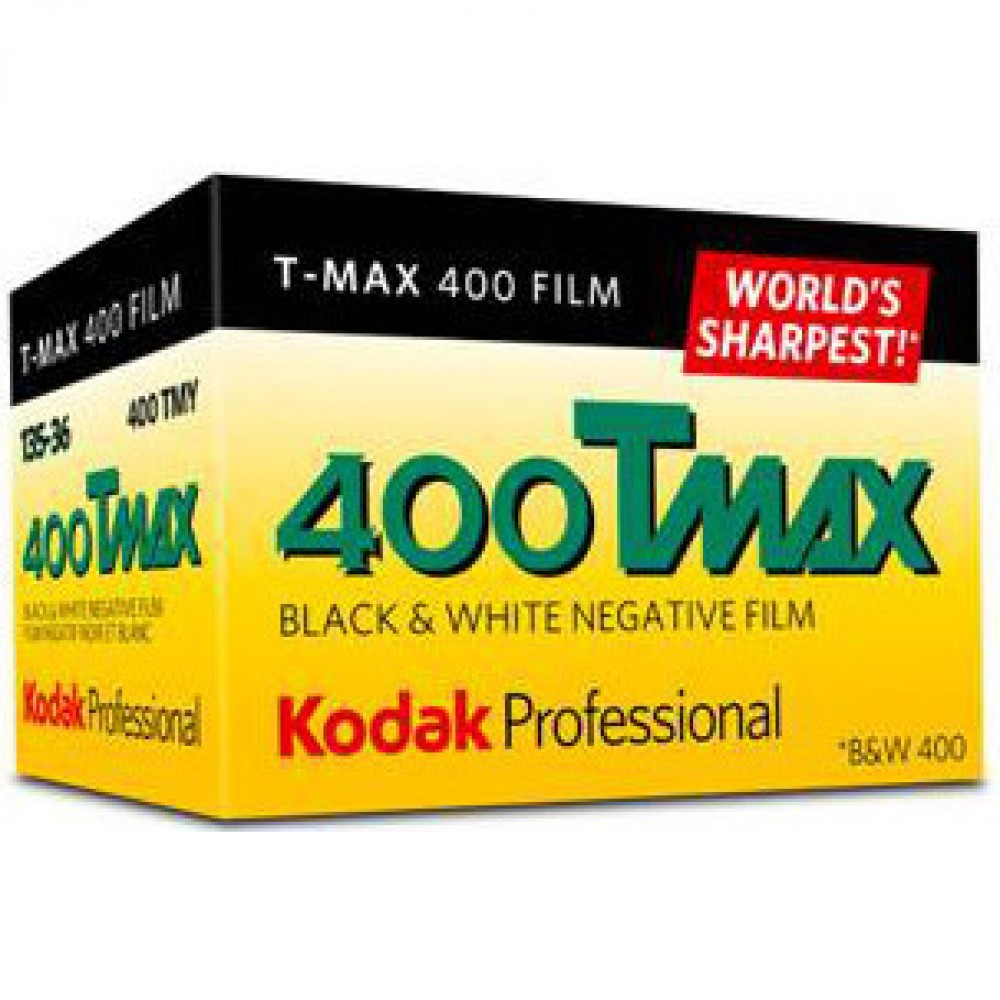 Kodak 400 Tmax -Mustavalko filmi, 36 kuvaa *