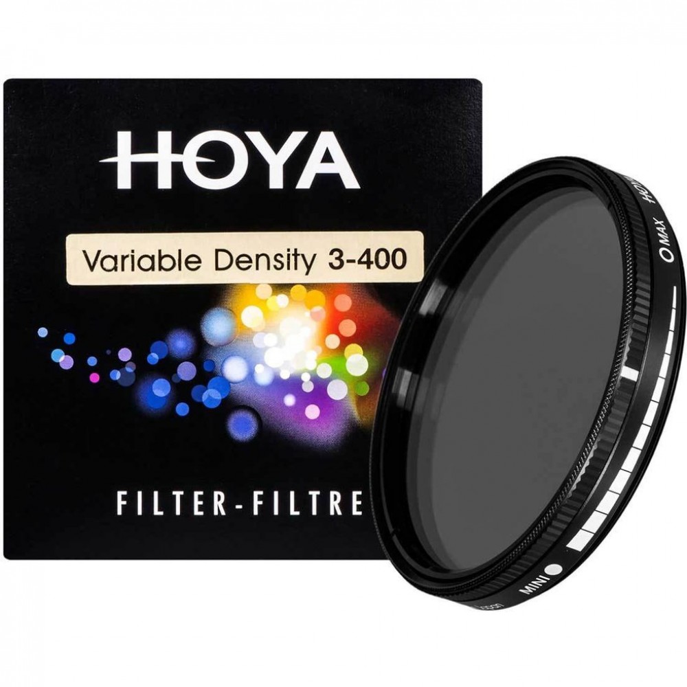 Hoya Variable Density ND3-400 säädettävä harmaasuodin - 67mm