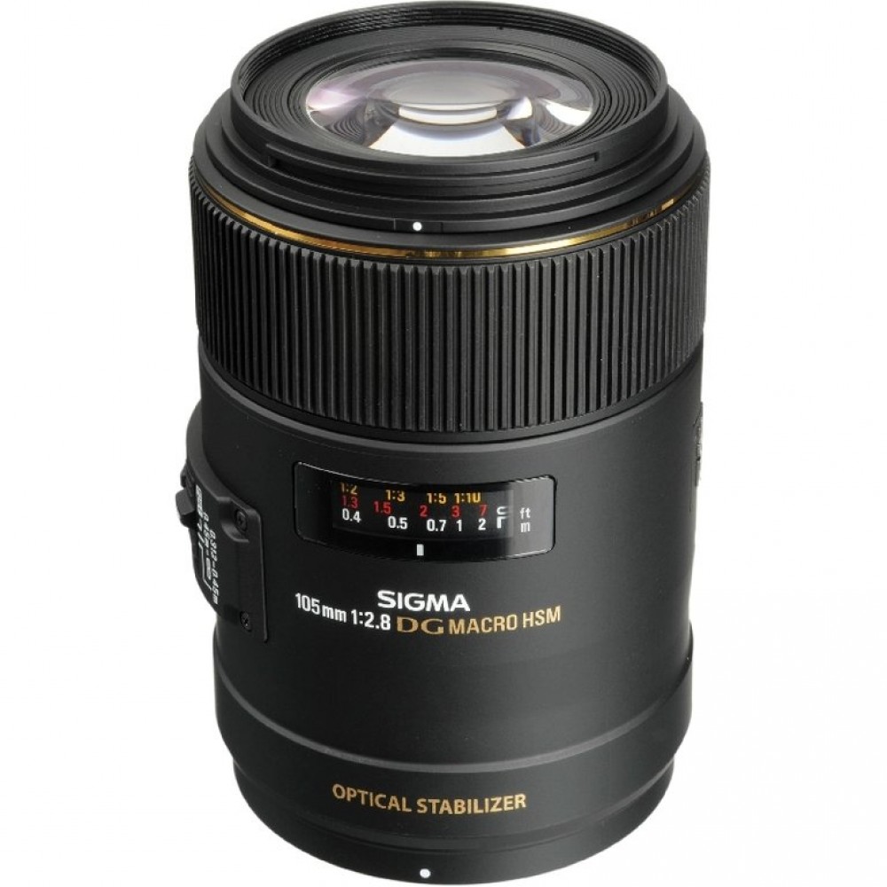 Sigma 105mm f/2.8 EX DG OS HSM makro (Nikon)