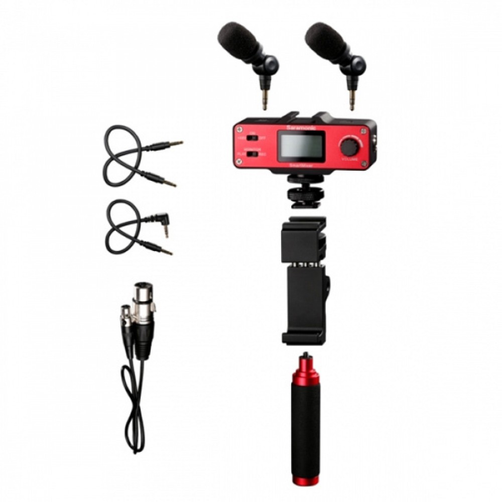 Saramonic Smartmixer Smartphone Video Kit (Mikrofonit, mikseri, pidike ja otekahva)