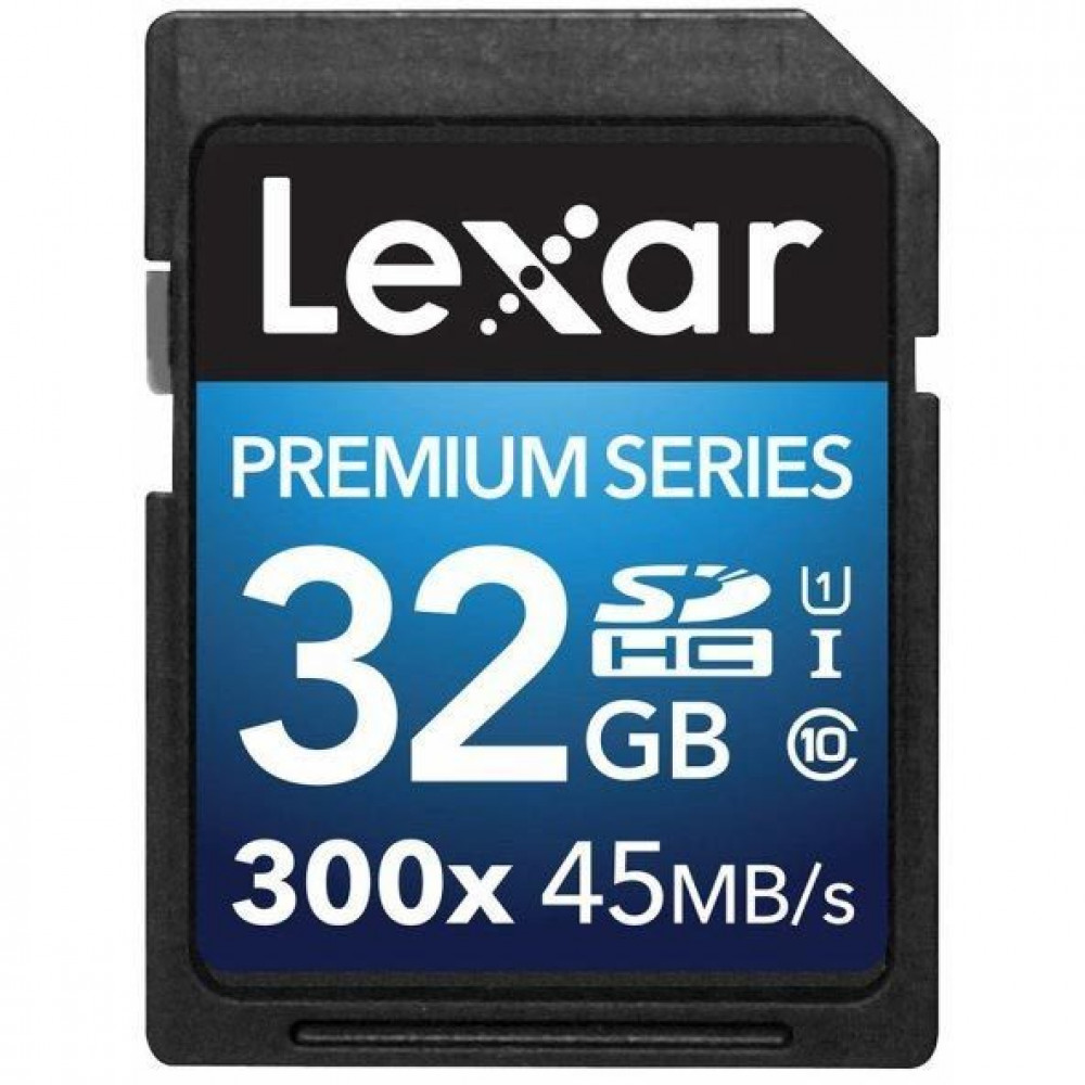 Lexar 64GB Premium II SDHC UHS-I (300x - R45/W20)