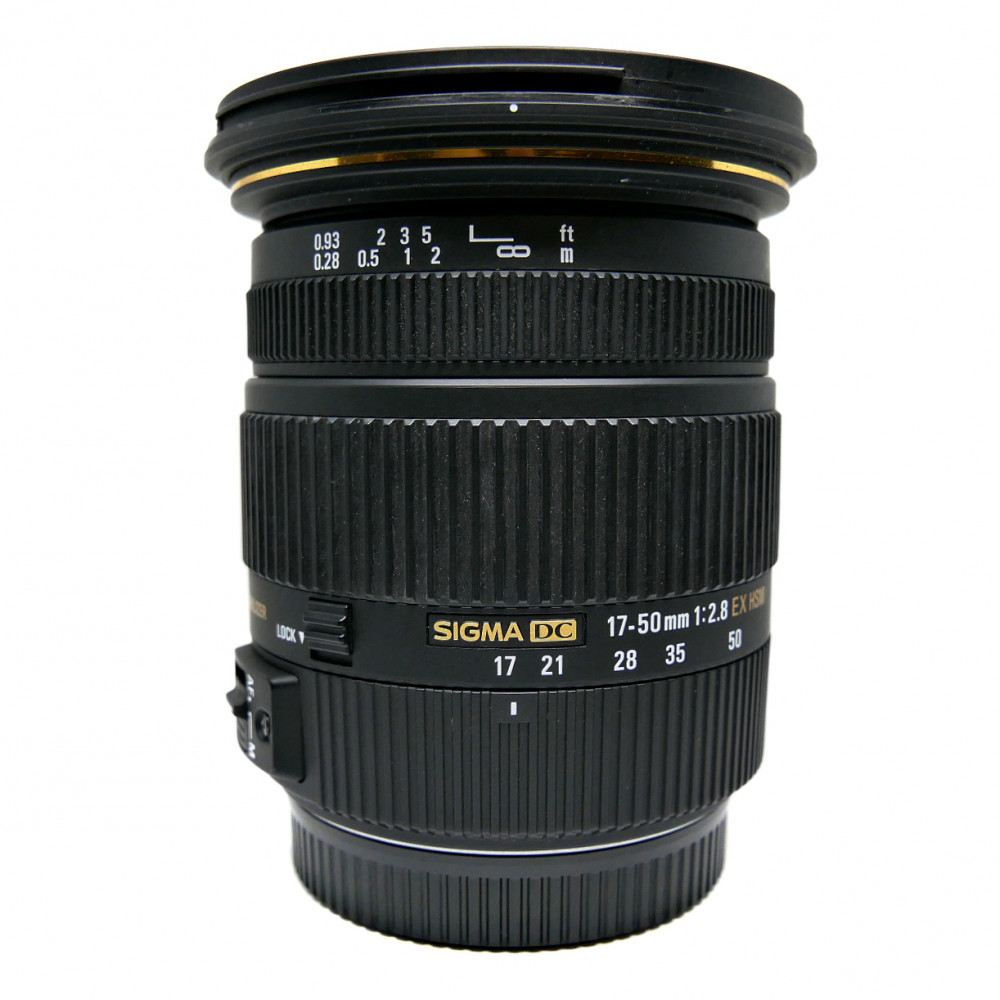 (Myyty) Sigma 17-50mm F2.8 DC EX HSM OS (Canon) (käytetty)