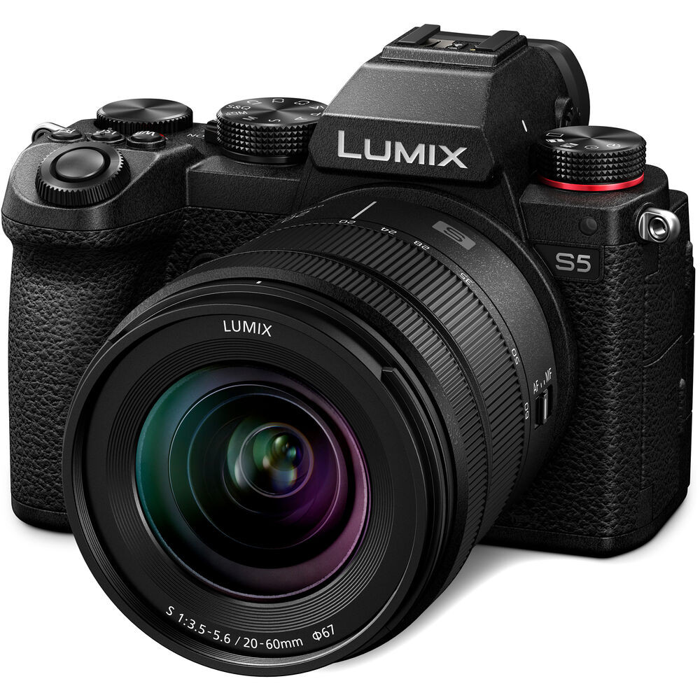 Panasonic Lumix S5 + 20-60mm kit + 50mm objektiivi kaupan päälle