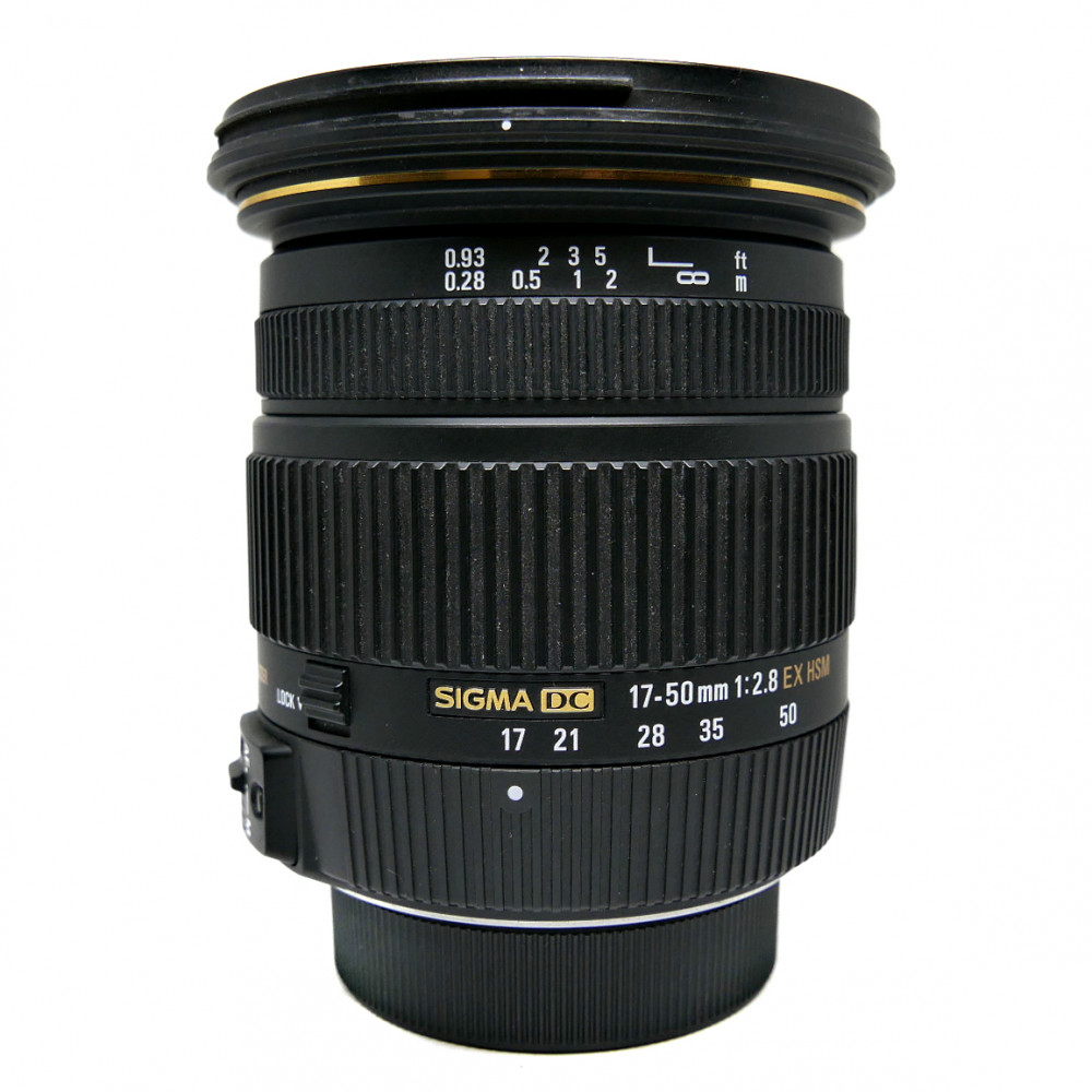 (Myyty) Sigma 17-50mm f/2.8 DC EX HSM OS (Nikon) (käytetty)