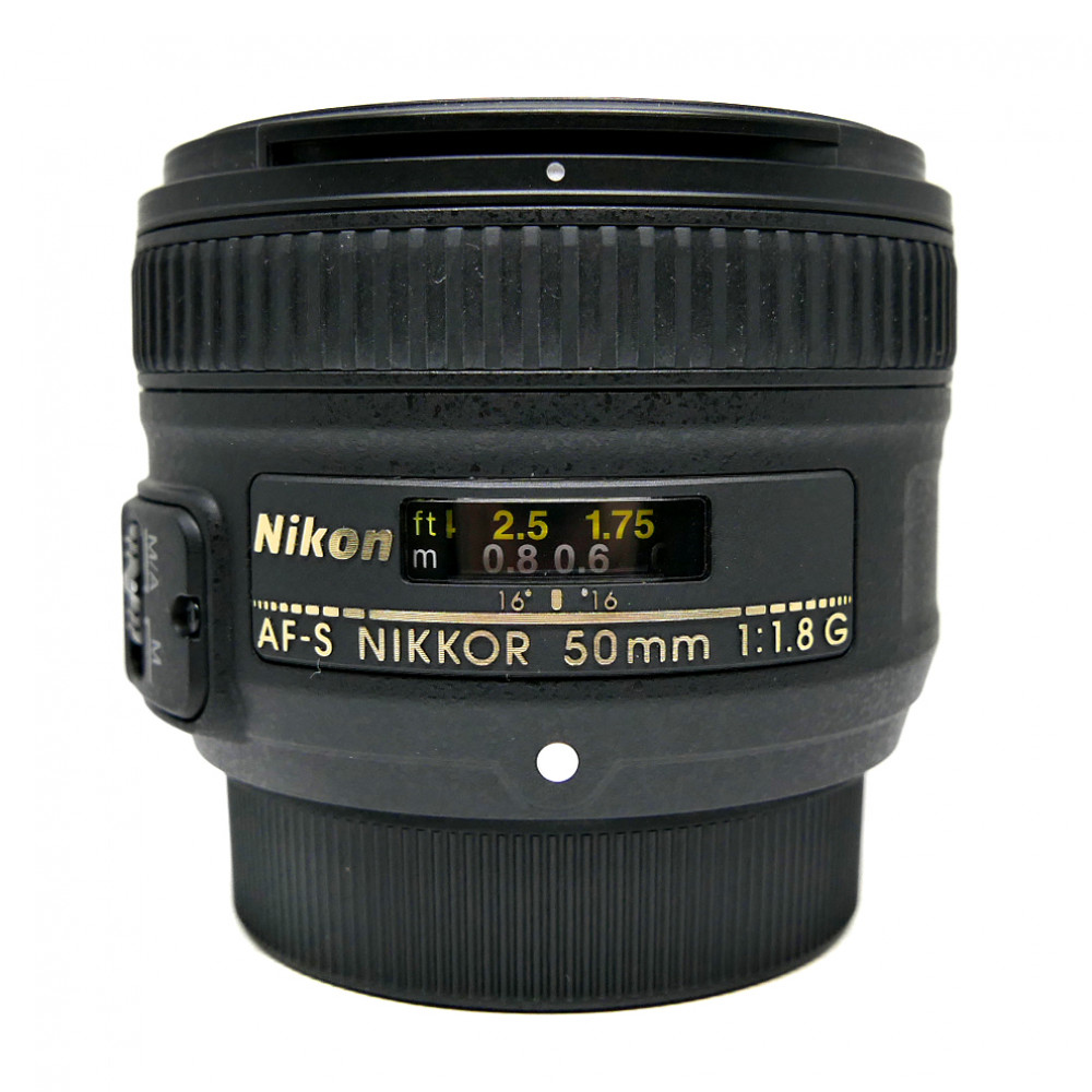 (Myyty) Nikon AF-S Nikkor 50mm f/1.8 G (käytetty)