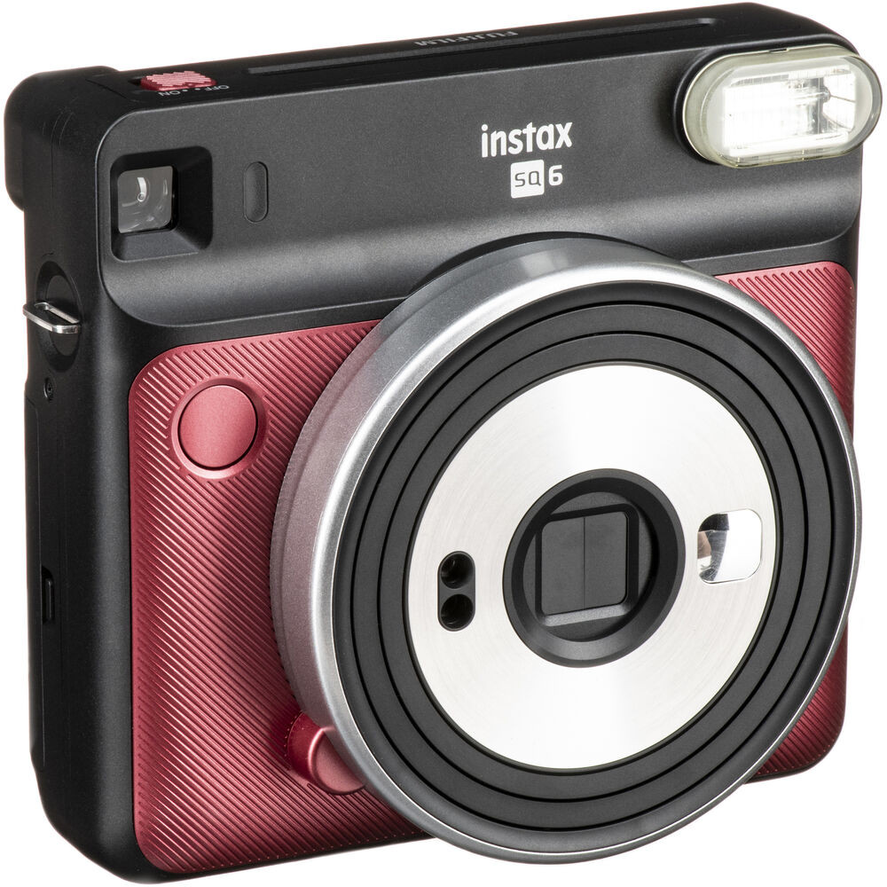 Fujifilm Instax Square SQ6 pikakamera - Punainen