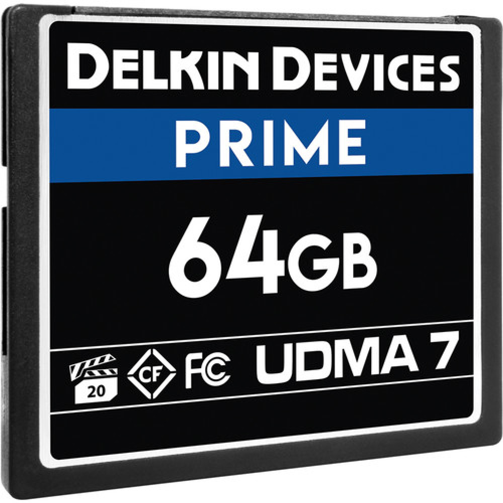 Delkin Prime 64GB Compact Flash UDMA 7 -muistikortti