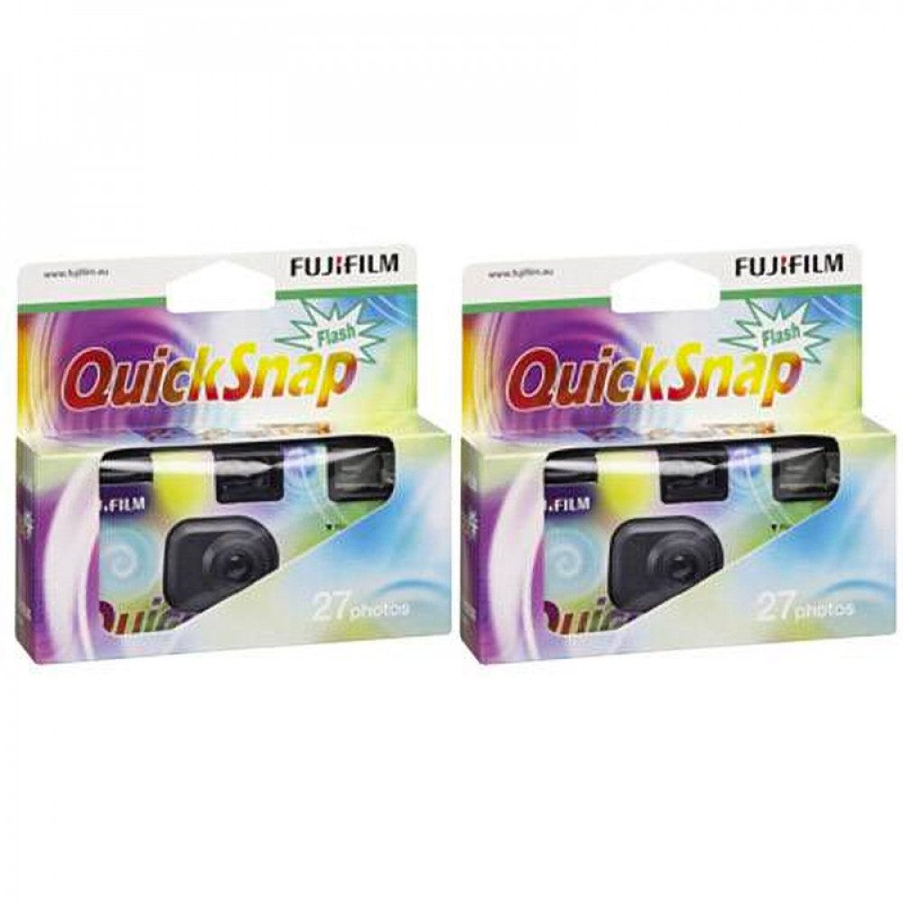 Fujifilm QuickSnap - 2 kertakäyttökameraa 27 kuvan filmillä