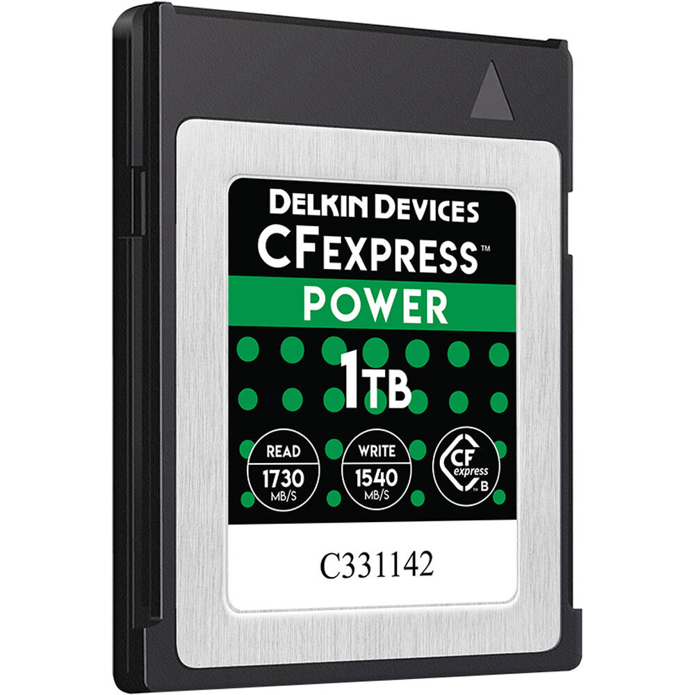 Delkin CFexpress Power (R1730/W1540) 1TB -muistikortti