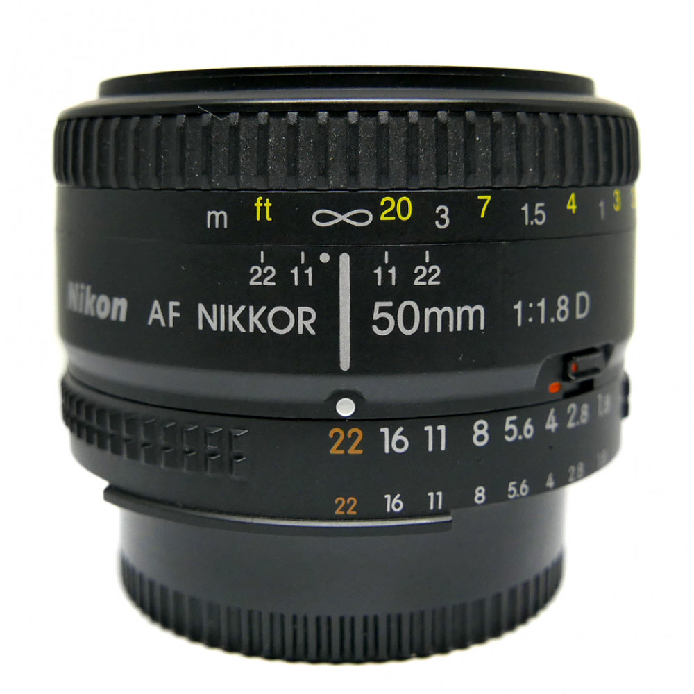 (myyty)Nikon AF Nikkor 50mm f/1.8D (käytetty)