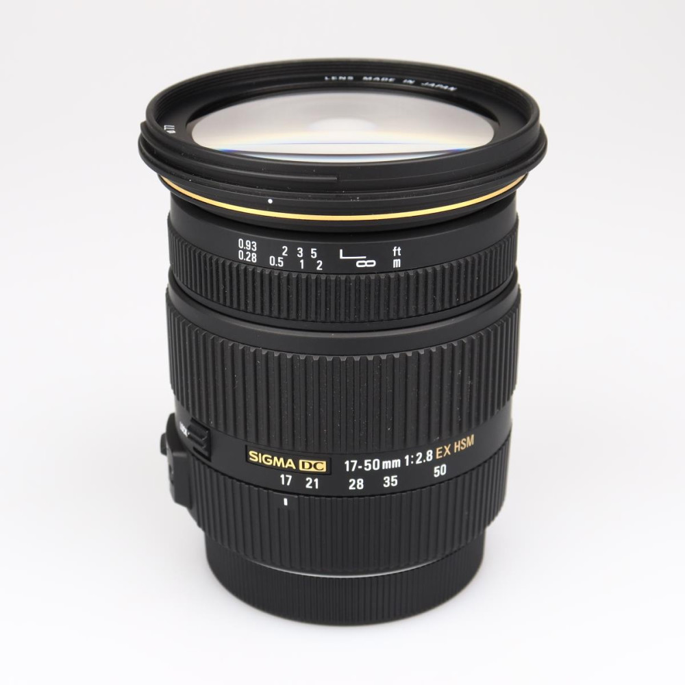 (Myyty) Sigma 17-50mm f/2.8 EX DC OS HSM (Canon) (käytetty)