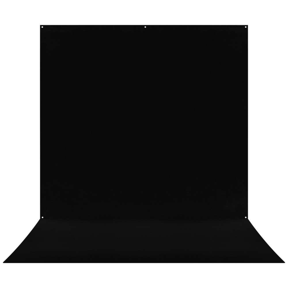 Westcott X-Drop Pro Backdrop Kit -Musta taustakangas telineellä