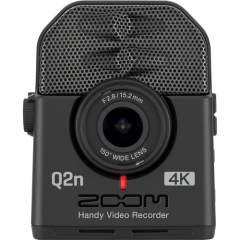 Zoom Q2n-4K -videokamera audiotallentimella