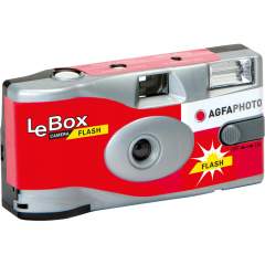 AgfaPhoto LeBox -kertakäyttökamera - Punainen