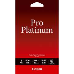 Canon PT-101 Pro Platinum valokuvapaperi - 10x15, 50 arkkia