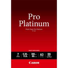 Canon PT-101 Pro Platinum valokuvapaperi - A3, 20 arkkia