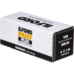 Ilford Pan F+ 50 (120 koko) -mustavalkofilmi