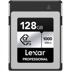 Lexar CFexpress 128GB Pro Silver Serie (R1000 / W600) -muistikortti