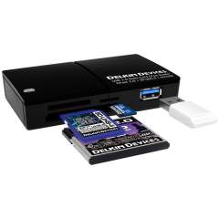 Delkin USB 3.0 CFast/SD/Micro UHS-II Card Reader muistikortinlukija