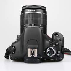 (Myyty) Canon EOS 600D + 18-55mm IS III (käytetty) + kameralaukku ja muistikortti