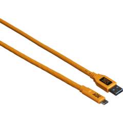Tether Tools TetherPro (4,6m) USB Type-C to USB 3.0 Type-A kaapeli - Oranssi