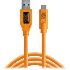 Tether Tools TetherPro (4,6m) USB Type-C to USB 3.0 Type-A kaapeli - Oranssi
