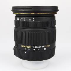 Sigma 17-50mm f/2.8 DC EX HSM OS (Nikon) (käytetty)