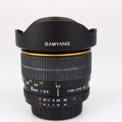 Samyang 8mm f/3.5 Fish-Eye CS (Nikon) (käytetty)