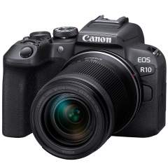 Canon EOS R10 + RF-S 18-150mm IS -järjestelmäkamera kit + akku