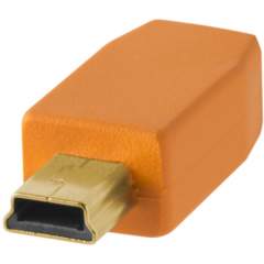 Tether Tools TetherPro (4,6m) USB 2.0 Type-A to 5-pin USB Mini-B kaapeli - Oranssi