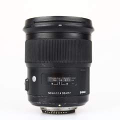 Sigma 50mm f/1.4 DG HSM Art (Nikon) (Käytetty) (sis ALV)