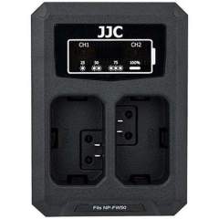 JJC DCH-NPFW50 USB Dual Battery Charger -tuplalaturi (Sony NP-FW50)