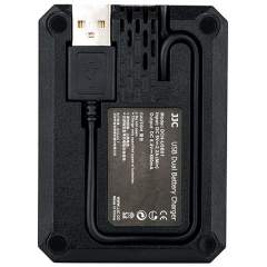 JJC DCH-NPW235 USB Dual Battery Charger -tuplalaturi (Fujifilm NP-W235)