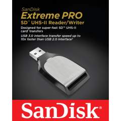Sandisk Extreme PRO SD USB Type-A Reader UHS-II -muistikortinlukija