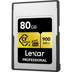 Lexar CFexpress Type A 80GB Pro Gold (VPG400) -muistikortti