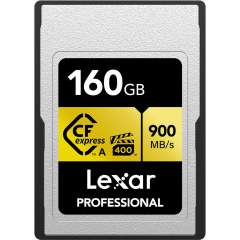 Lexar CFexpress Type A 160GB Pro Gold (VPG400) -muistikortti