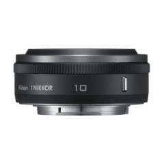 Nikon 1 Nikkor 10mm f/2.8 -objektiivi (Musta)