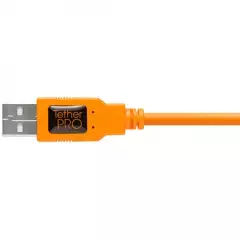 Tether Tools TetherPro (4,9m) USB 2.0 aktiivinen jatkokaapeli - Oranssi