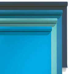 Superior Paper Backdrop 1,35 x 11m - Siniset taustakartongit