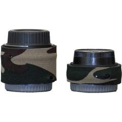 LensCoat Nikon Teleconverter III Set -Camouflage suoja telejatkeille (Forest Green)