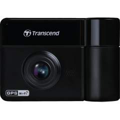 Transcend DrivePro 550 -kojelautakamera kahdella objektiivilla