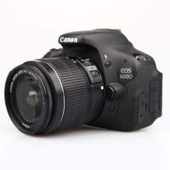 Canon EOS 600D + 18-55mm IS II Kit (SC 16490) (käytetty)