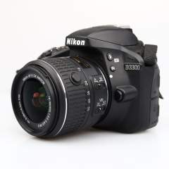 Nikon D3300 + 18-55mm (SC 3163) (käytetty)