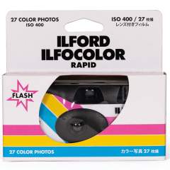 Ilford Ilfocolor Rapid -kertakäyttökamera 27 kuvan filmillä