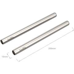 Smallrig 15mm Stainless Steel Rod (2kpl)