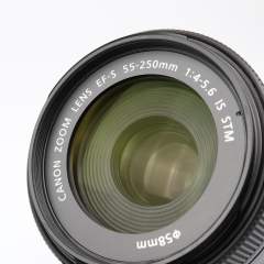 (Myyty) Canon EF-S 55-250mm f/4-5.6 IS zoom-objektiivi (käytetty)